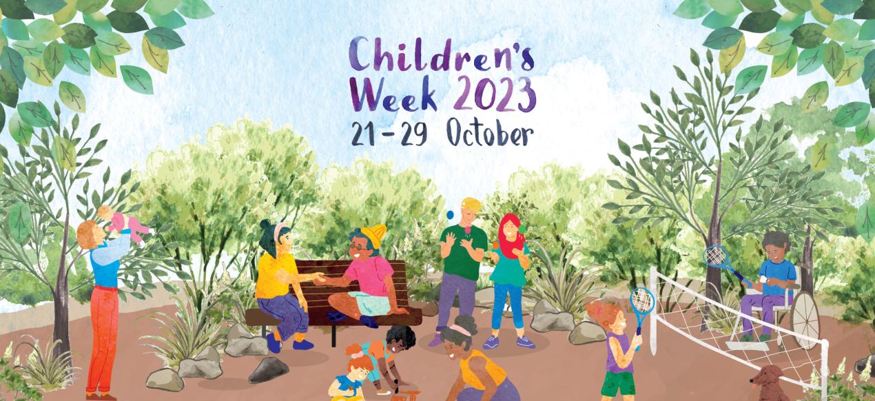 Children's Week 2023 21-29 October banner