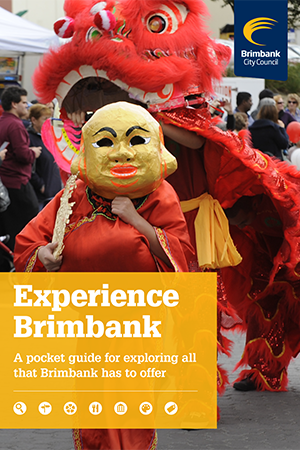 Cover of the Experience Brimbank brochure - A pocket guide for exploring all that Brimbank has to offer.