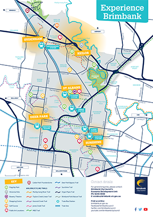 Map of Brimbank highlighting places of interest